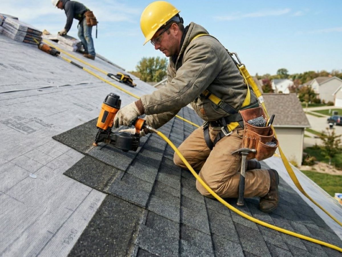 Shingle Roofing Installation