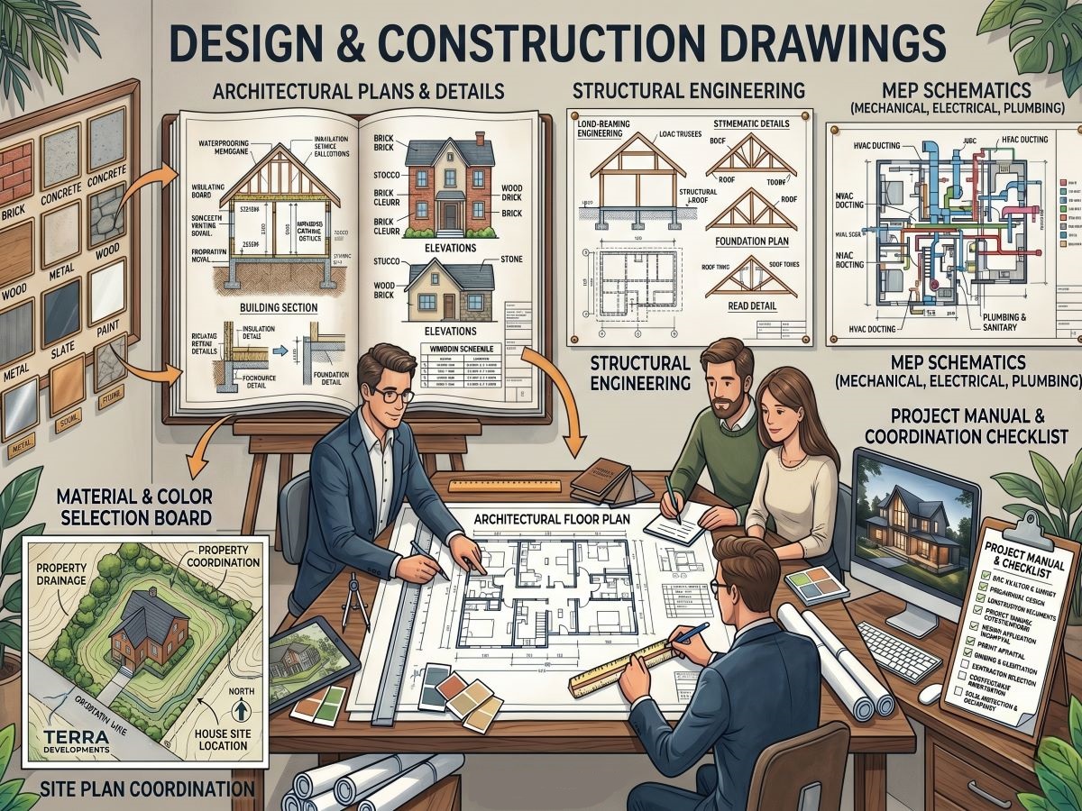 CAD design and 3D renderings