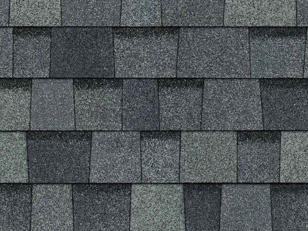 Selected shingle texture